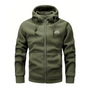 Herren Fleecejacke mit Kapuze & Reißverschluss – Sören