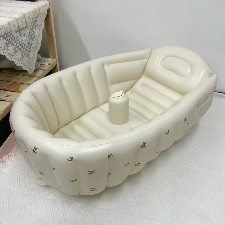 Aufblasbares Baby-Badewanne für Reisen – BubbleNest