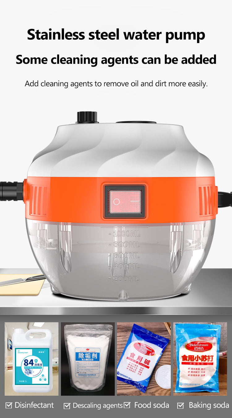 Dampfreiniger | Hochdruck 2800W Einstellbar Vielseitig Effektiv-Luzern Mode
