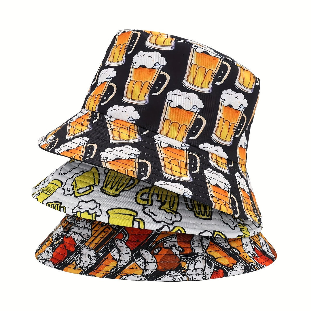Unisex Bucket Hat mit Bierprint – BierKracher Oktoberfest 2026