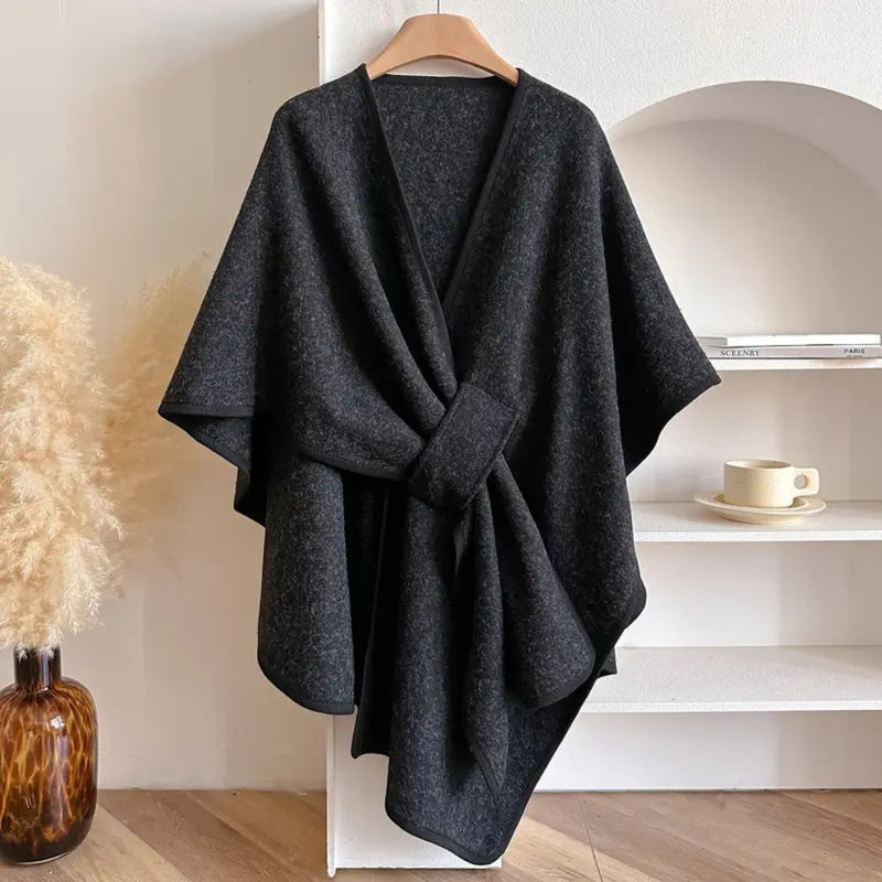Damen Wickeltuch mit winddichtem Design – Celeste