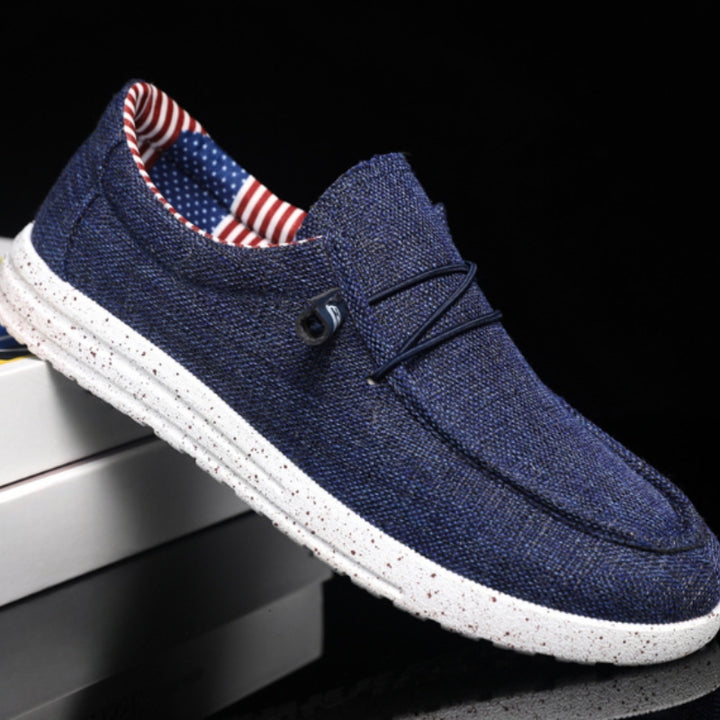 Stilvolle Canvas-Loafer für Herren - Milan, Frühling 2026 Edition