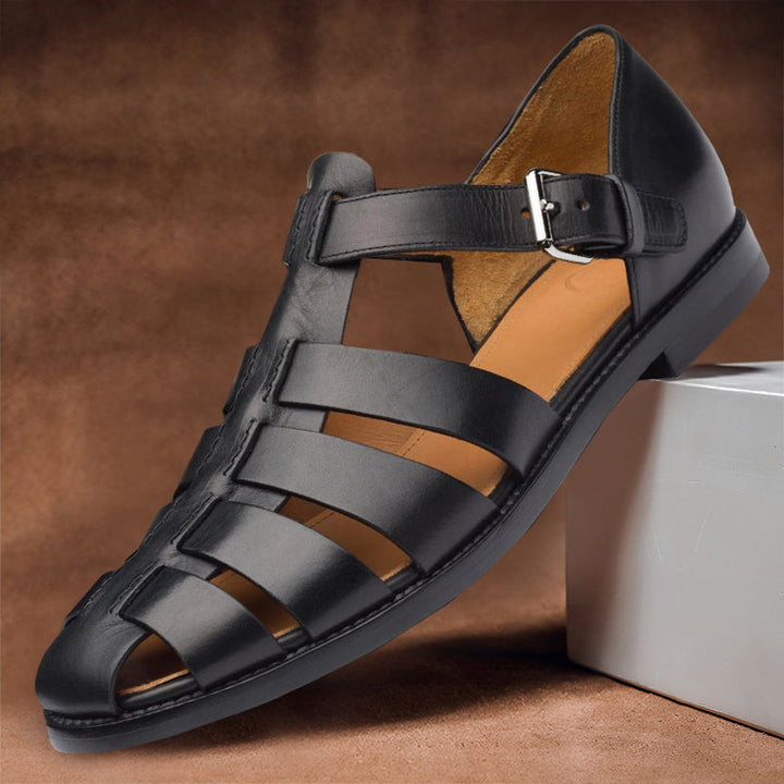 Bequeme Herren Ledersandalen mit rutschfester Sohle – 50 % Rabatt – Milan