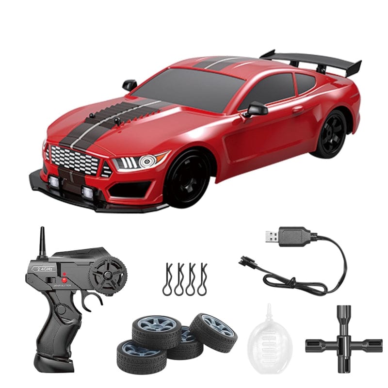 Ferngesteuertes RC-Driftauto mit Allradantrieb – Hochgeschwindigkeits-Action