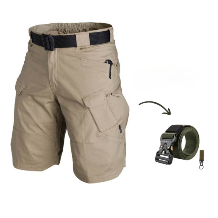 Herren Cargo-Shorts mit 7 Taschen & Gratis Gürtel – Taro