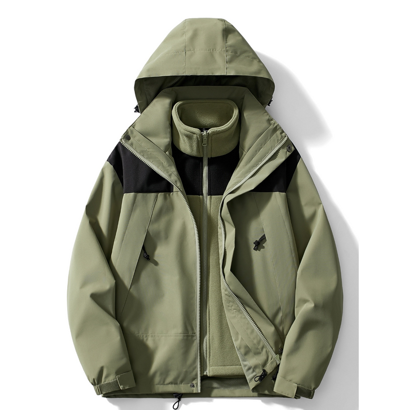3-In-1 Hooded Winter Jacket - Melody