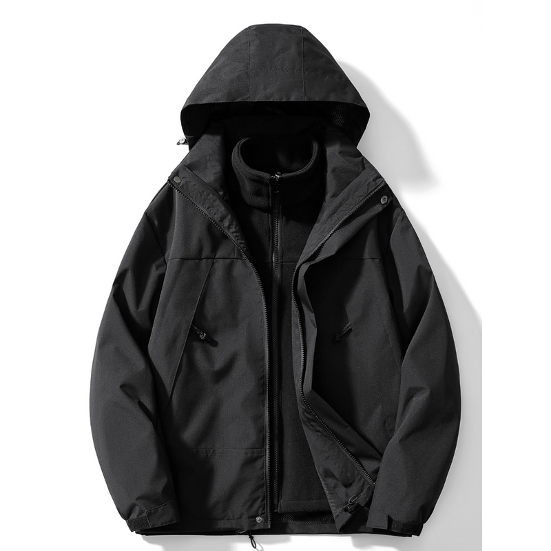 3-In-1 Hooded Winter Jacket - Melody