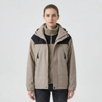 3-In-1 Hooded Winter Jacket - Melody