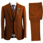 3-Piece Herringbone Patterned Suit - Leonard