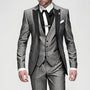 3-Piece Slim Fit Formal Suit - Seth