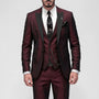 3-Piece Slim Fit Formal Suit - Seth