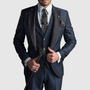 3-Piece Slim Fit Formal Suit - Seth