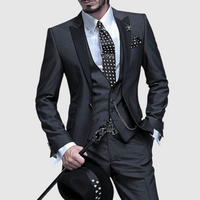 3-Piece Slim Fit Formal Suit - Seth