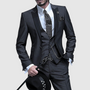 3-Piece Slim Fit Formal Suit - Seth