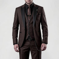 3-Piece Slim Fit Formal Suit - Seth
