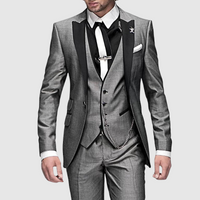 3-Piece Slim Fit Formal Suit - Seth