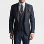 3-Piece Slim Fit Formal Suit - Seth