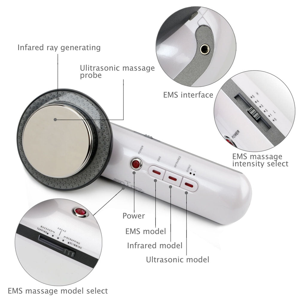 Cellulite-Entferner | Vielseitig | Effektiv | EMS-Technologie | Langlebig | Kompakt-Luzern Mode