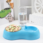 Haustier Fressnapf | 3-in-1 Langlebig Praktisch Automatisch Vielseitig-Blau-Luzern Mode