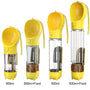 Honden Drinkfles | Praktisch Multifunctioneel Duurzaam Cadeautip-Gelb-300ml + Futterbox-Luzern Mode