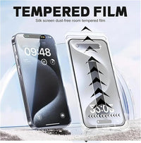 iPhone Bildschirmschutz | 3-in-1 | Ultrastark | Antikratz | Datenschutz-Luzern Mode