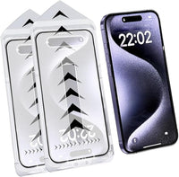 iPhone Bildschirmschutz | 3-in-1 | Ultrastark | Antikratz | Datenschutz-Luzern Mode