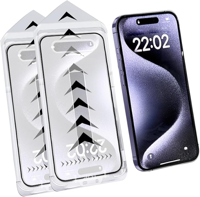 iPhone Bildschirmschutz | 3-in-1 | Ultrastark | Antikratz | Datenschutz-Luzern Mode