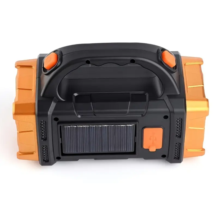 Notfall-Taschenlampe | 3-in-1 Powerbank Taschenlampe Solarbetrieben Wiederaufladbar Robust-Luzern Mode