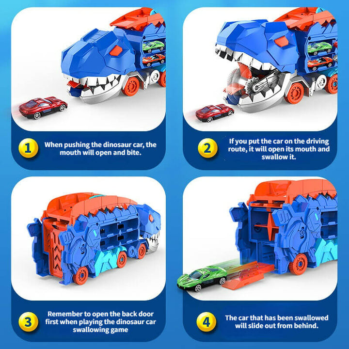 Kinder Renntruck | T-Rex 3-in-1 Vielseitig Interaktiv Sicher Geschenk-Luzern Mode