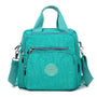 Damen Schultertasche Wasserdicht Nylon Alltagstasche-Blau Grün-Luzern Mode