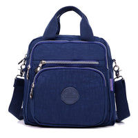 Damen Schultertasche Wasserdicht Nylon Alltagstasche-Dunkelblau-Luzern Mode