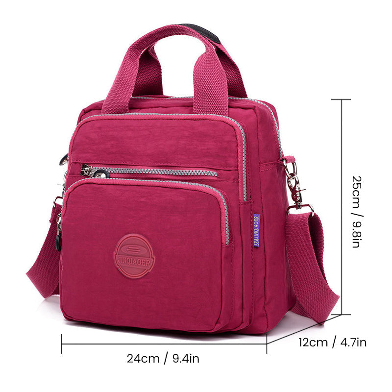 Damen Schultertasche Wasserdicht Nylon Alltagstasche-Luzern Mode