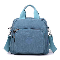 Damen Schultertasche Wasserdicht Nylon Alltagstasche-Grau-Luzern Mode