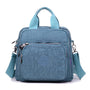 Damen Schultertasche Wasserdicht Nylon Alltagstasche-Grau-Luzern Mode