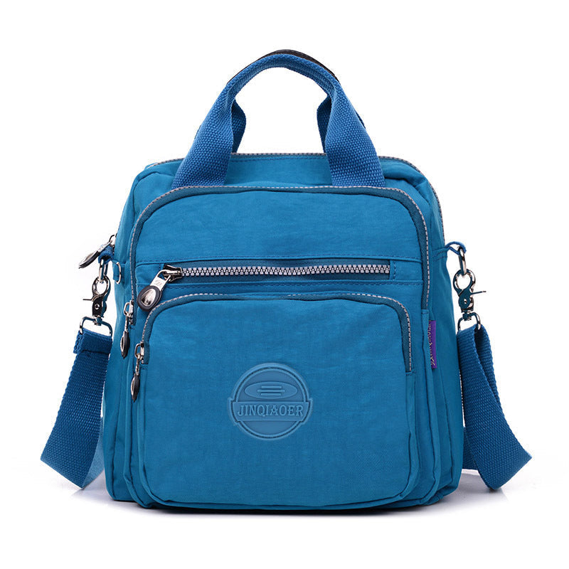 Damen Schultertasche Wasserdicht Nylon Alltagstasche-Navy blau-Luzern Mode