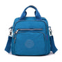 Damen Schultertasche Wasserdicht Nylon Alltagstasche-Navy blau-Luzern Mode