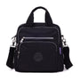 Damen Schultertasche Wasserdicht Nylon Alltagstasche-Schwarz-Luzern Mode