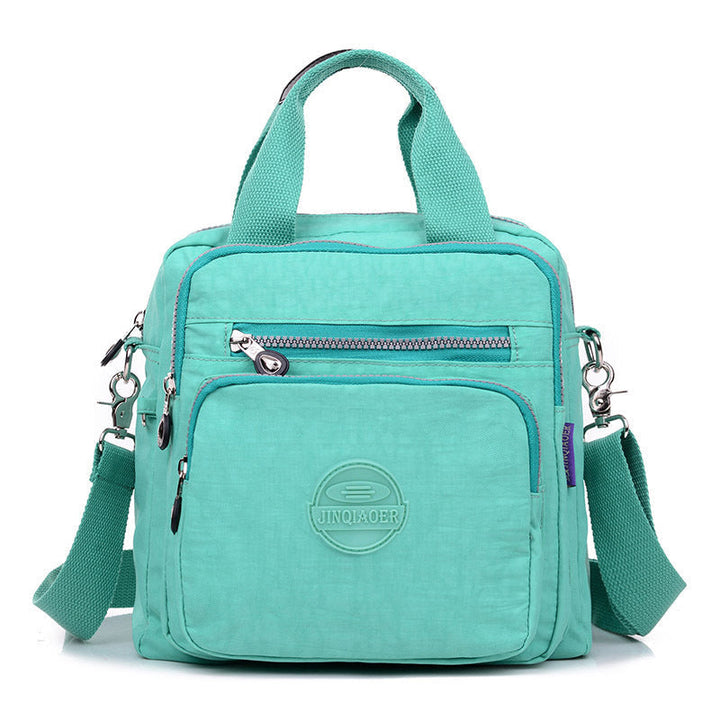 Damen Schultertasche Wasserdicht Nylon Alltagstasche-Smaragd-Luzern Mode