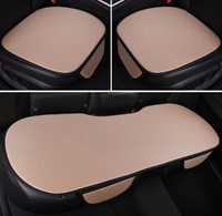 Autositze Set | 3-teilig | Massage-Effekt | rutschfest | kühlend-Beige-Luzern Mode