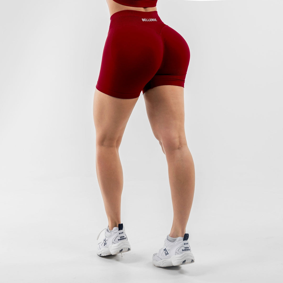 3-teiliges Push-Up Sportset | Top | Leggings | Shorts | Stretchstoff-Luzern Mode