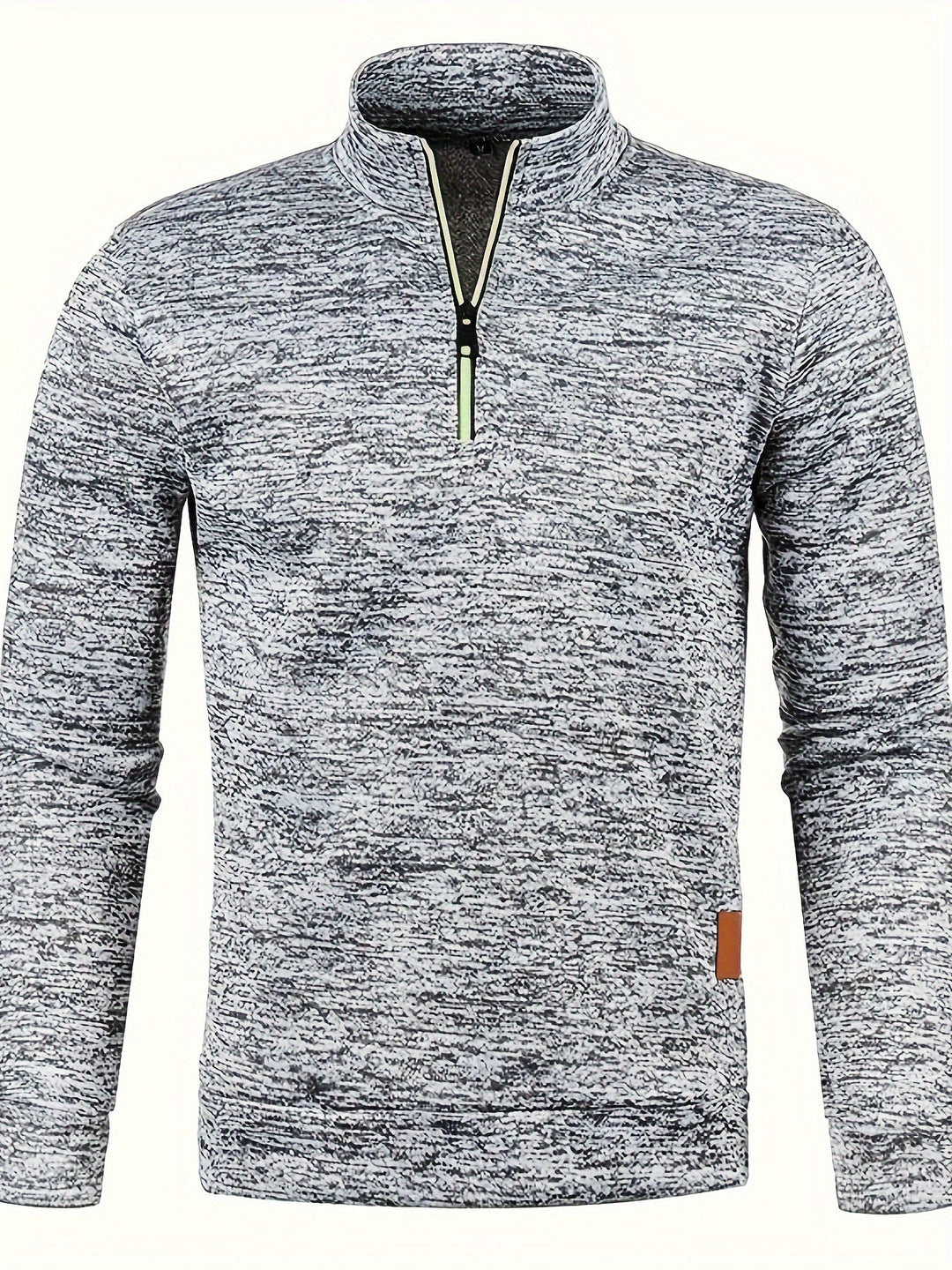 Herren Pullover mit Hals-Reißverschluss für Herbst & Winter – Matteo