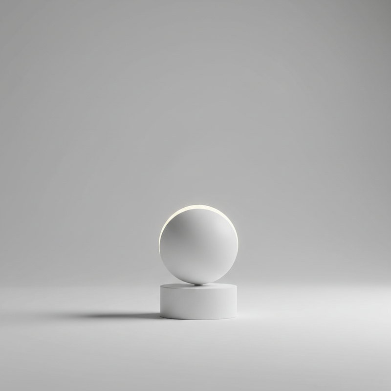 360 Grad Projektionsleuchte Aus Edelstahl - VibeSphere