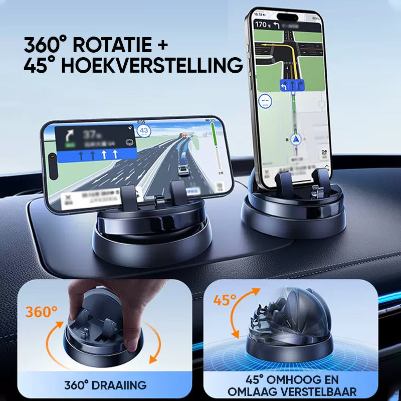 Handyhalterung fürs Auto | 360° Drehbar | Rutschfest | Stabil | Sicher-Luzern Mode