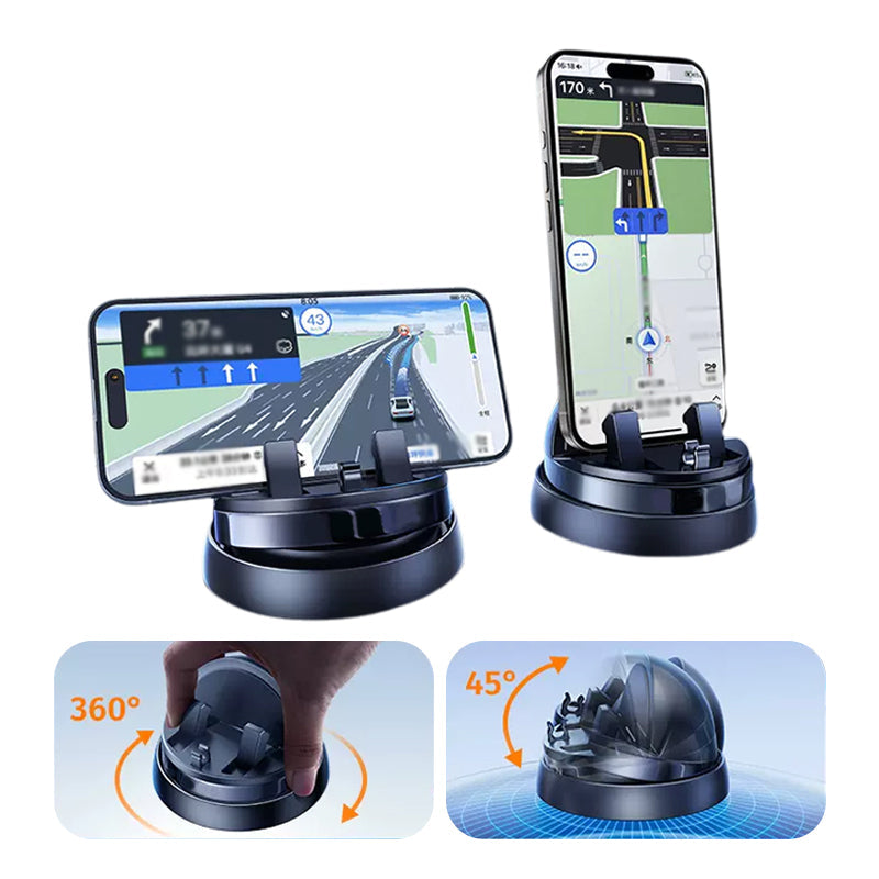 Handyhalterung fürs Auto | 360° Drehbar | Rutschfest | Stabil | Sicher-Luzern Mode