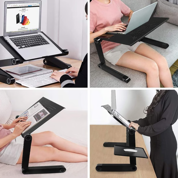 Laptopständer | Verstellbar | Ergonomisch | 360° | Multifunktional | Leicht-Luzern Mode