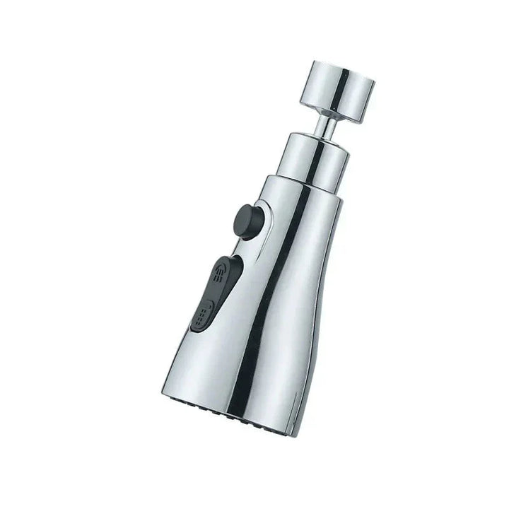 360° Kranenadapter | Universal | Silber | Drehbar | Flexibel | Edelstahl-Luzern Mode