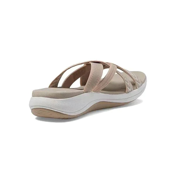 Luftige Sandalen mit orthopädischem Fußbett und Dämpfung – Riva