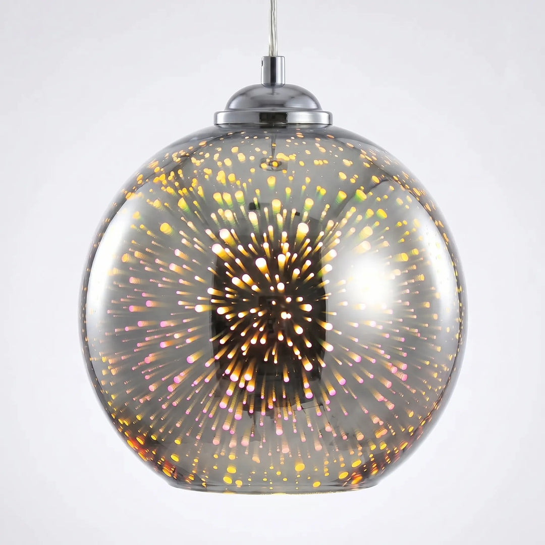 3D fireworks Effect Globe Pendant Lamp -  Pyrova