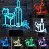3D Illusion Tabletop Lamp -  NoirGlow