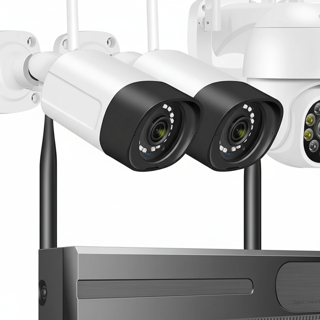 3MP Bullet Und PTZ Kameraset - Surveilix